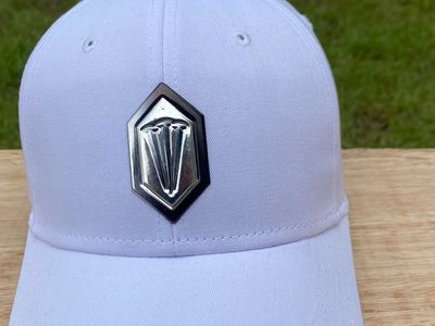 Three Nails Hex Shield Flex Style Patch Hat (Gray on Gray Gradiant)