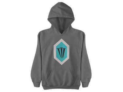 Three Nails Hex Shield Hoodie