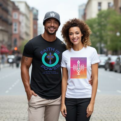 Faith Is Power Unisex T-Shirt ABG