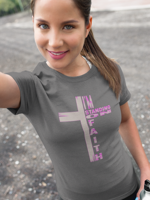 Standing On Faith Cross Unisex T-Shirt