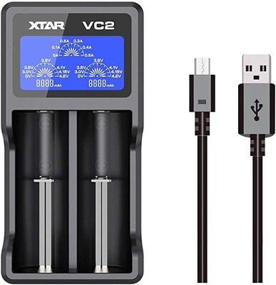 BATTERY CHARGER-XTAR VC2 DUAL