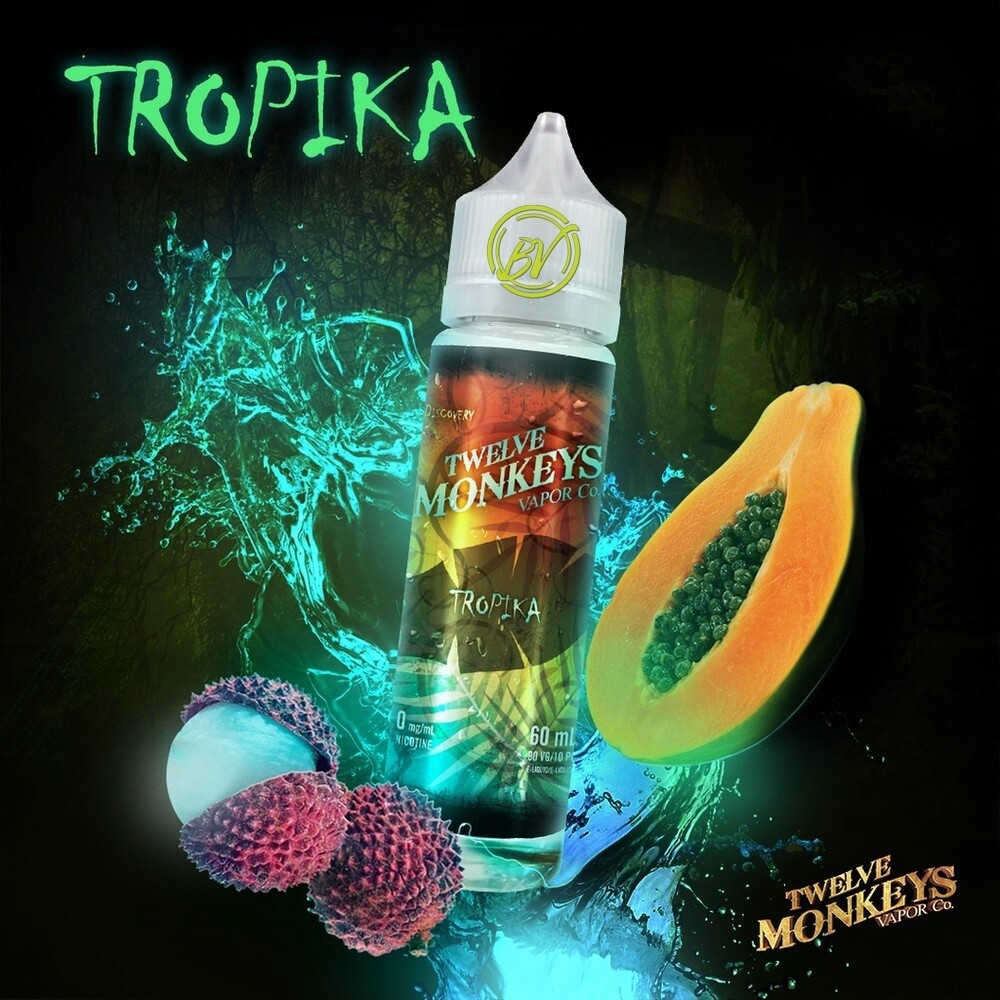 12MONKEYS-TROPIKA 0mg/60ml