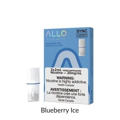 ALLO SYNC POD - BLUEBERRY ICE 20mg
