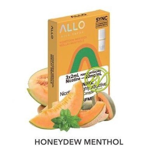 ALLO SYNC POD - HONEYDEW MENTHOL 20mg