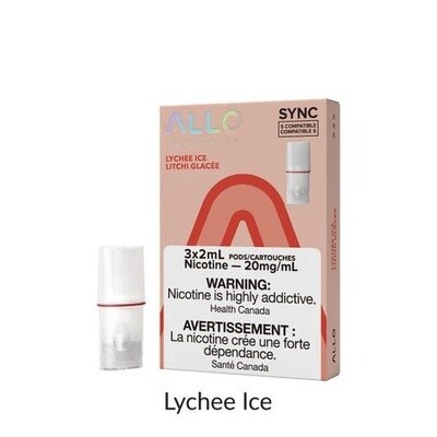 ALLO SYNC POD - LYCHEE ICE 20mg