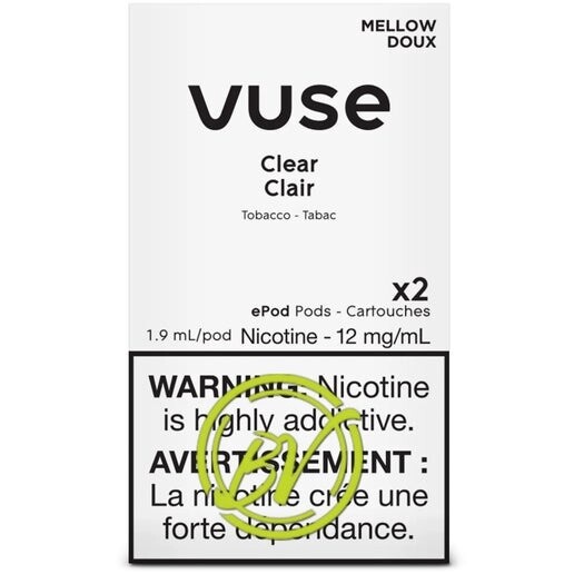 VUSE POD-CLEAR 12mg (Ontario Stamped)