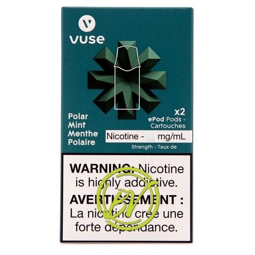 VUSE POD-POLAR MINT  2.0mL (Ontario Stamped)