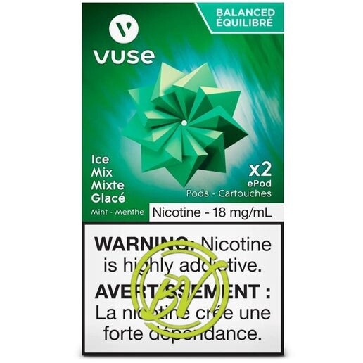 VUSE POD-ICE MIX 18mg  (4pcs/pk)