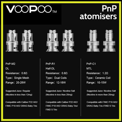 VOOPOO OPEN POD KITS and HARDWARE