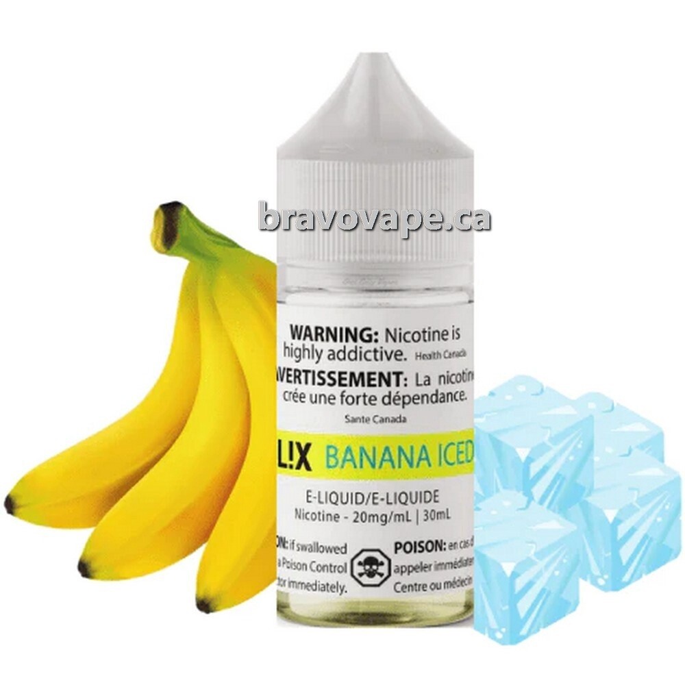 L!X SALTS-BANANA ICED 20mg/30ml