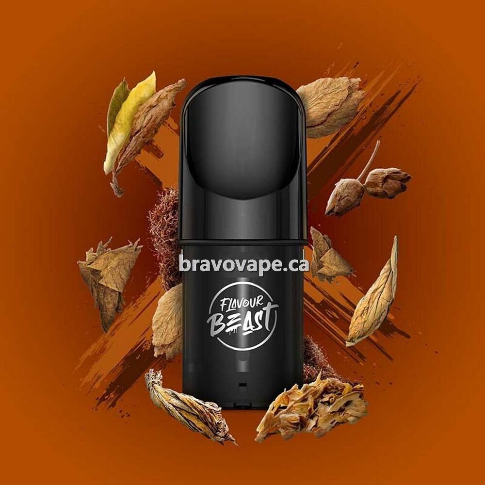 FLAVOUR BEAST PODS-PURE TOBACCO