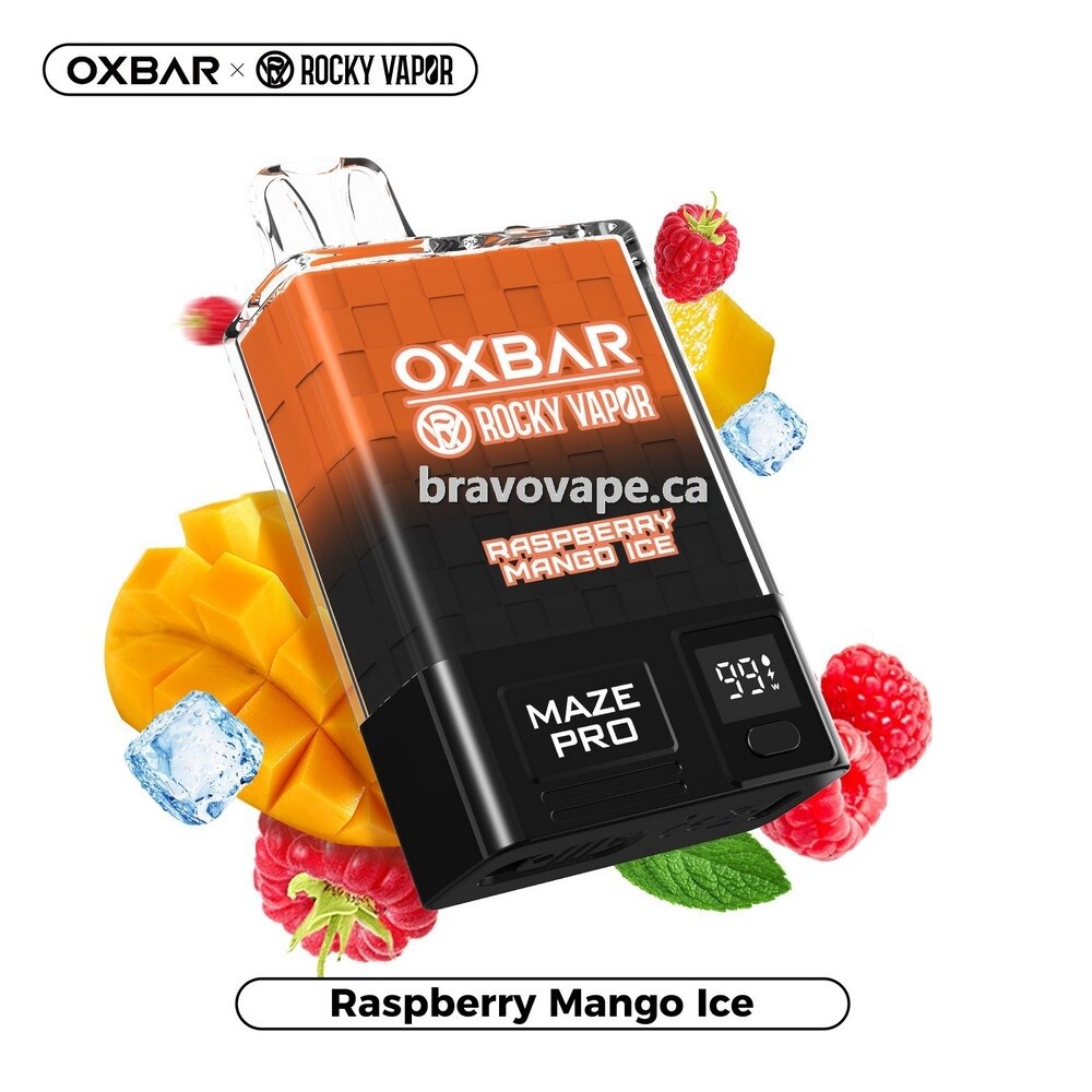OXBAR MAZE PRO 10000-RASPBERRY MANGO ICE