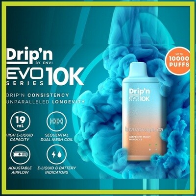 ENVI DRIP&#39;N EVO 10K | Cutting-Edge Technology for an Unparalleled Personalized Vaping Experience