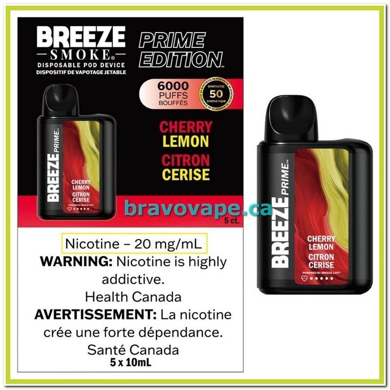 BREEZE PRIME 6000-CHERRY LEMON S50