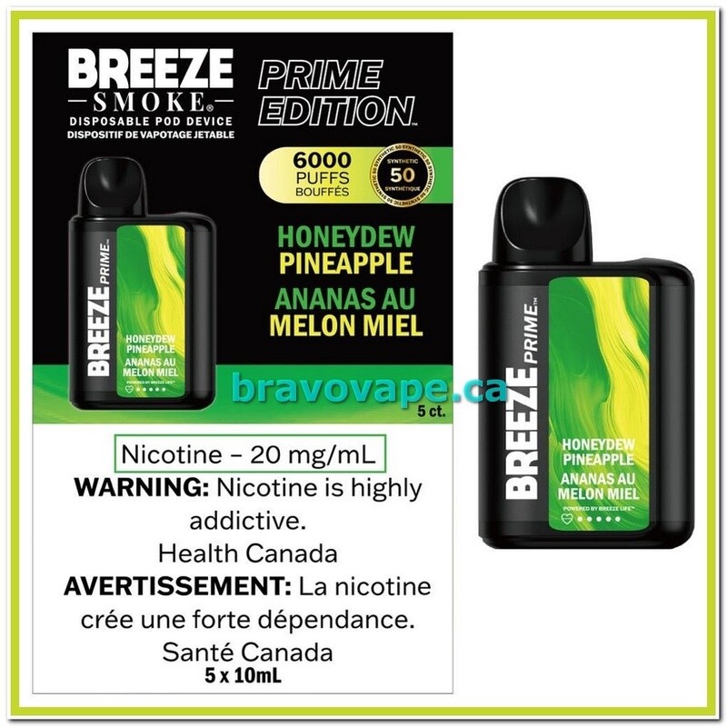 BREEZE PRIME 6000-HONEYDEW PINEAPPLE S50