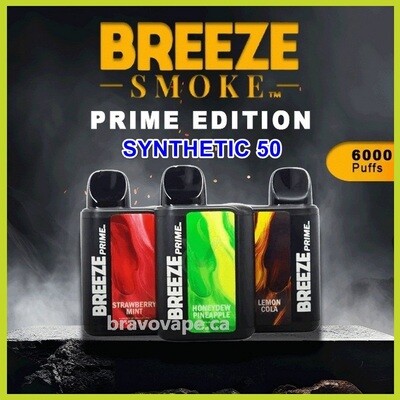 BREEZE PRIME 6000 (S50) | Top-Rated Nicotine Salt Pens - Smooth and Satisfying Vaping Experience