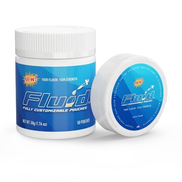 FLUID POUCHES (ZYN Alternative)-JAR OF 50