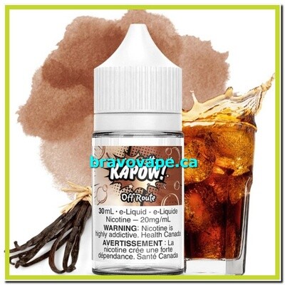 E-JUICE KAPOW SALT (BOLD 50)-OFF ROUTE - Root Beer