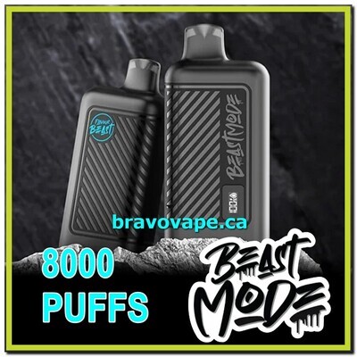 Flavour Beast MODE 8000 | Ultimate Flavor Experience - Switch between Standard Mode and Beast Mode with Premium Vape Juice