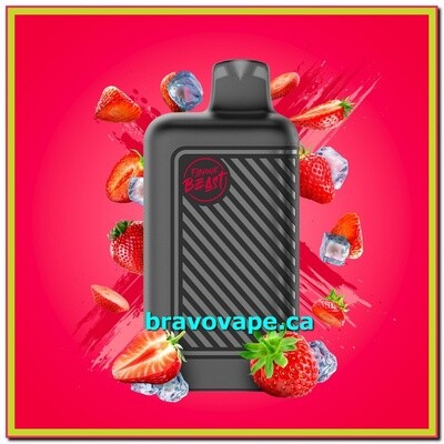 1FLAVOUR BEAST BEAST MODE 8000-SIC STRAWBERRY ICED