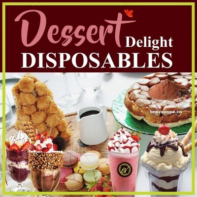 Dessert Delight Disposables | Indulge in Sweet Vaping Pleasure