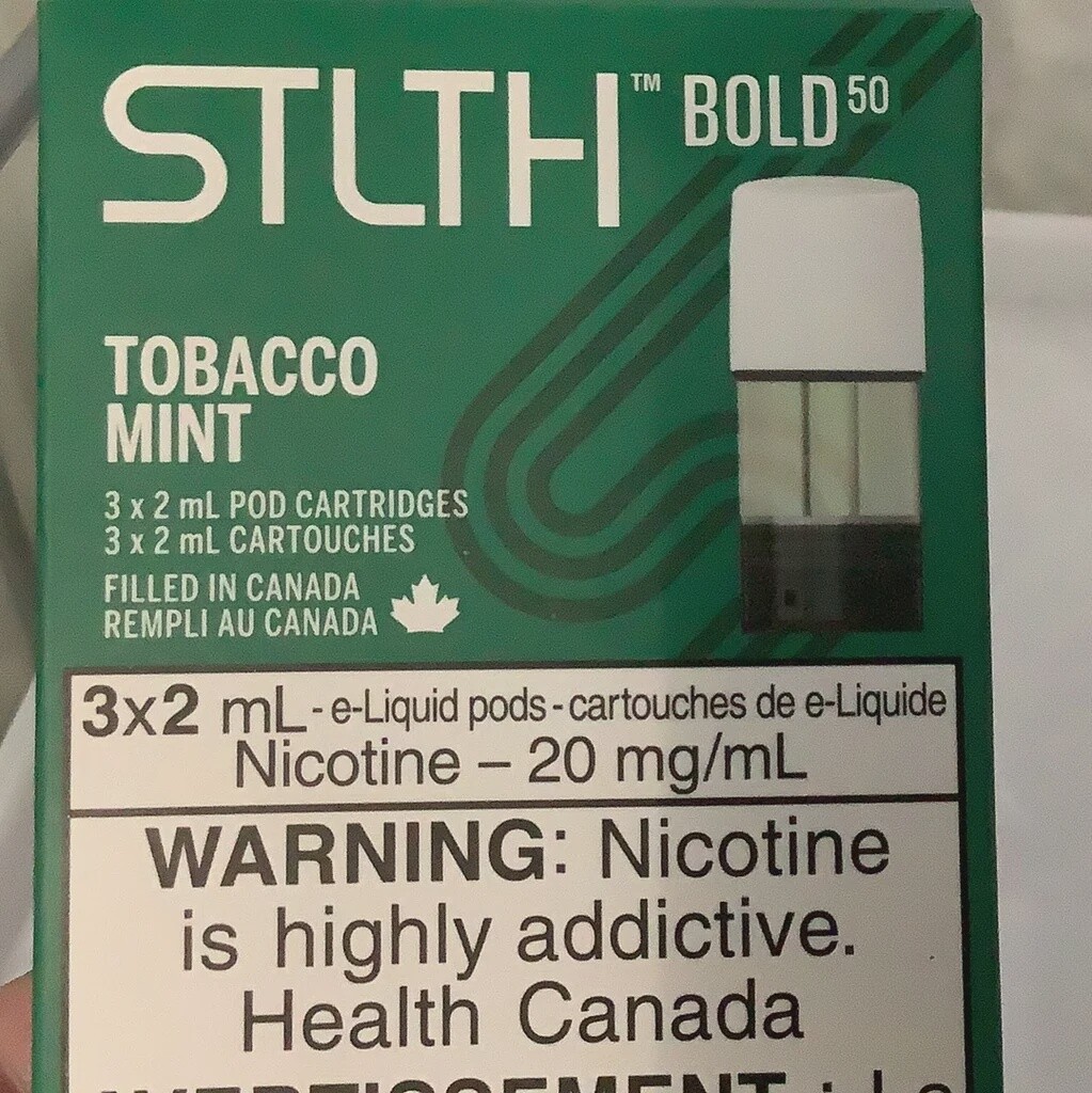 STLTH BOLD 50-TOBACCO MINT 20mg
