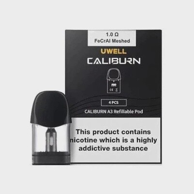 UWELL CALIBURN A3/AK3 REPLACEMENT PODS (4PC/PACK)