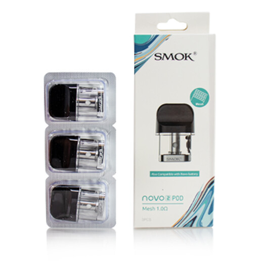 SMOK NOVO 2 REPLACEMENT PODS, Size: MESH 1.0ohm (3PC/PK)