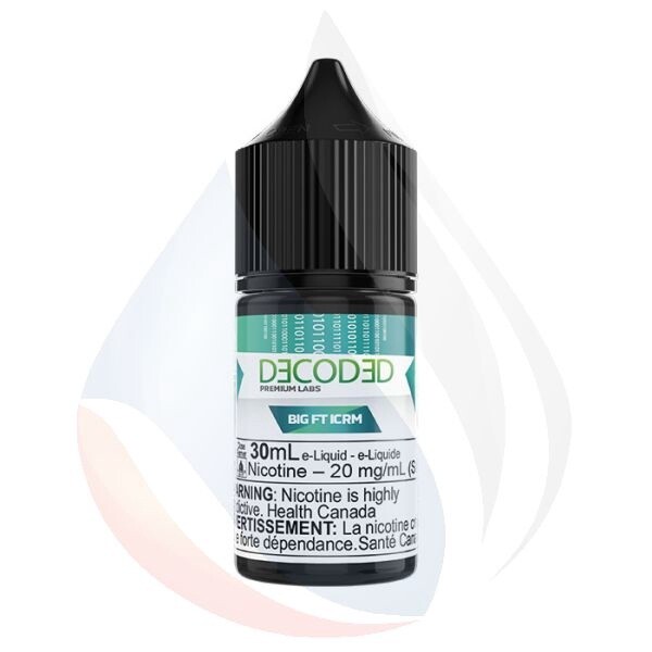 E-Juice-30ml-BIG FT ICRM SALTS (Ontario Stamped) - Vanilla Dairy