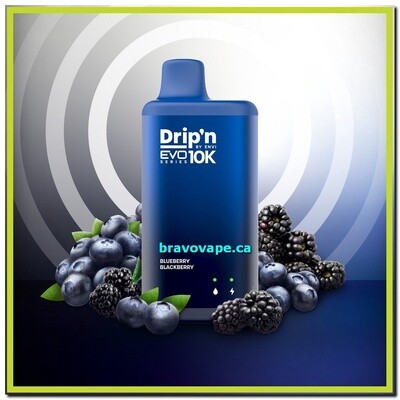 ENVI DRIP&#39;N EVO 10K-BLUEBERRY BLACKBERRY (NO ICE)