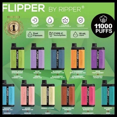 FLIPPER 11K | Dual-Flavor Vape with 11000 Puffs
