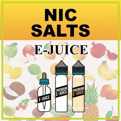 Nic Salts 30mL - Fruity Flavour