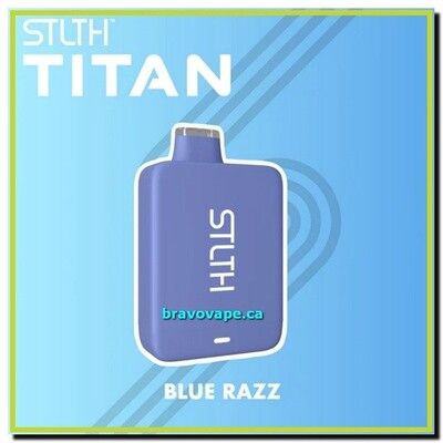 STLTH TITAN 10K-BLUE RAZZ (NO ICE)