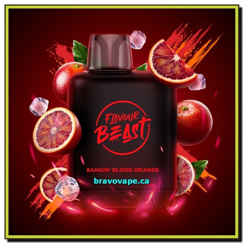 LEVEL X BOOST POD 20ML-BANGIN' BLOOD ORANGE ICED (Ontario Stamped)