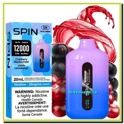 SPIN 12000-CRANBERRY BLACKCURRANT