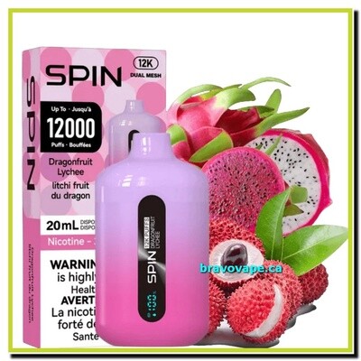 SPIN 12000-DRAGONFRUIT LYCHEE