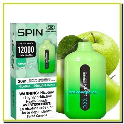 SPIN 12000-GREEN APPLE