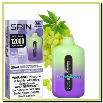SPIN 12000-WHITE GRAPE