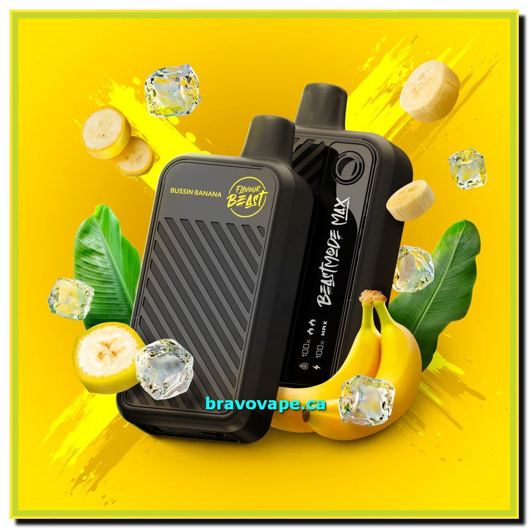 Flavour Beast Beast Mode Max 18K-BUSSIN BANANA ICED