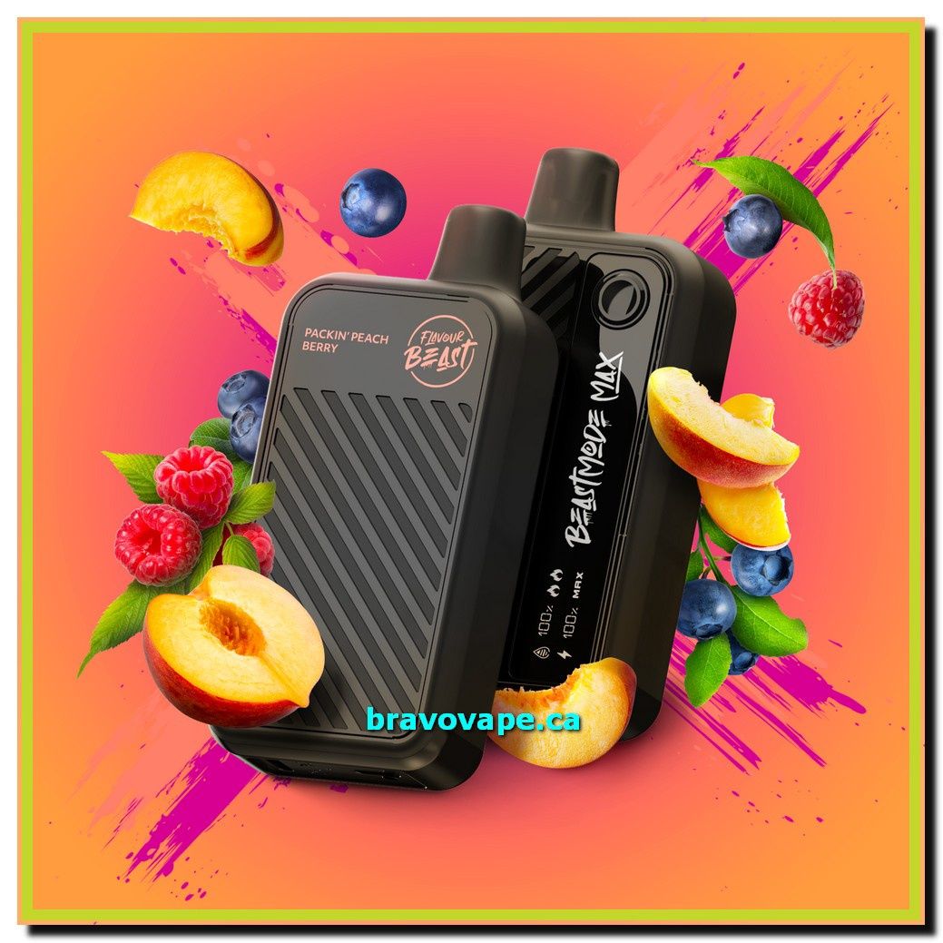 Flavour Beast Beast Mode Max 18K-PACKIN&#39; PEACH BERRY