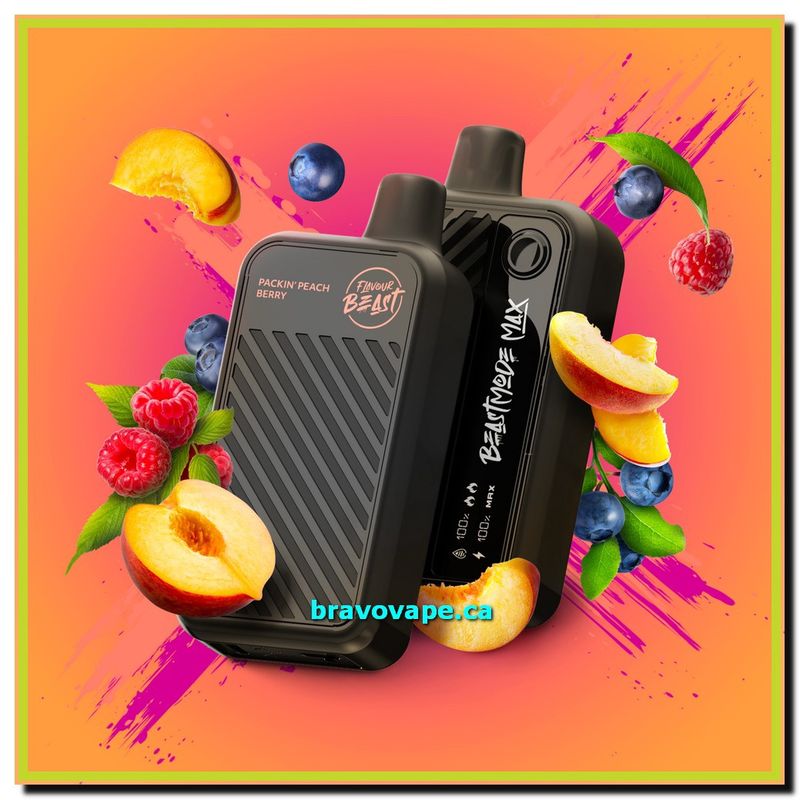 Flavour Beast Beast Mode Max 18K-PACKIN&#39; PEACH BERRY