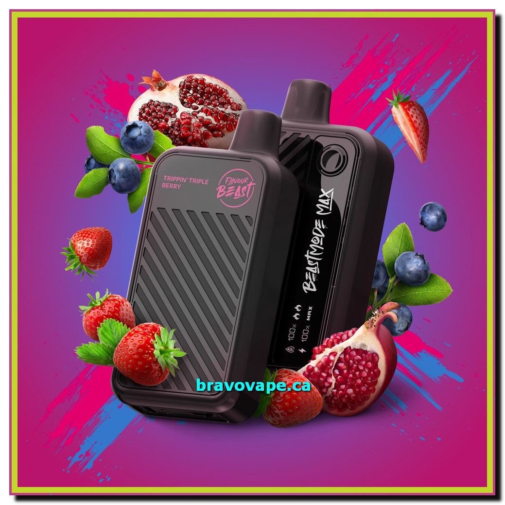 Flavour Beast Beast Mode Max 18K-TRIPPIN&#39; TRIPLE BERRY