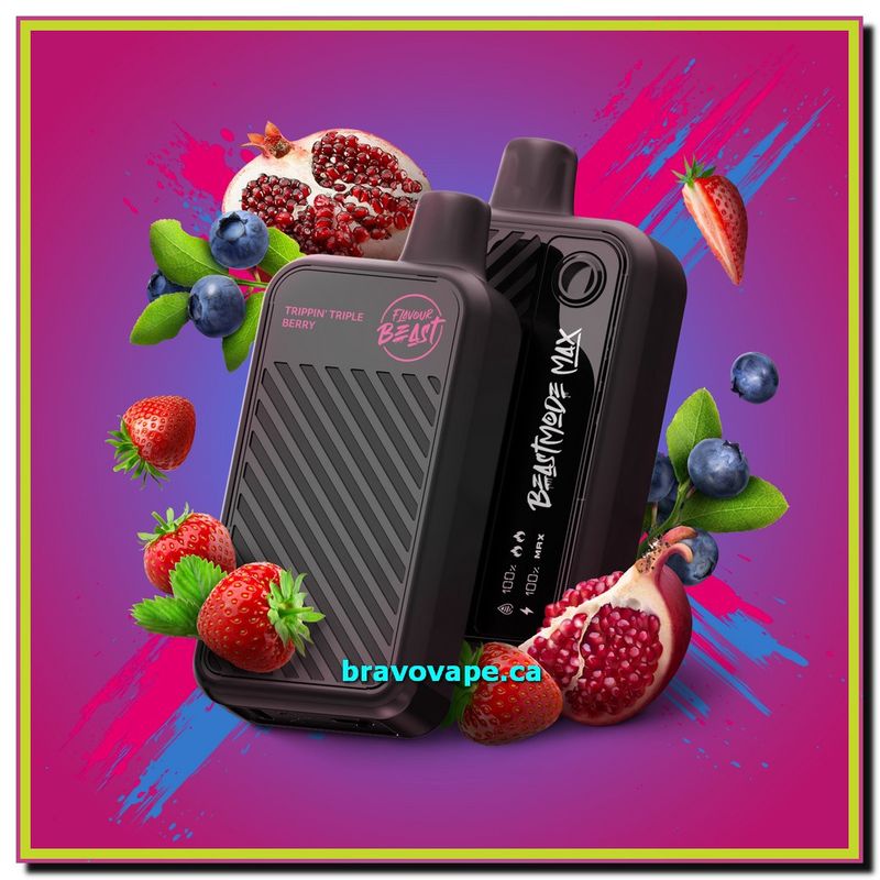 Flavour Beast Beast Mode Max 18K-TRIPPIN&#39; TRIPLE BERRY
