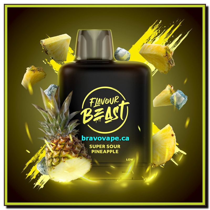 LEVEL X FB BOOST POD 25K-SUPER SOUR PINEAPPLE ICED