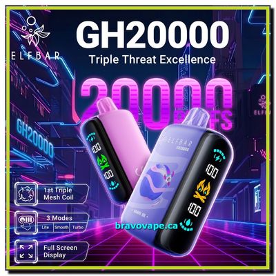 ELF BAR GH20K Disposable Vape (20ml) | Bravo Vape