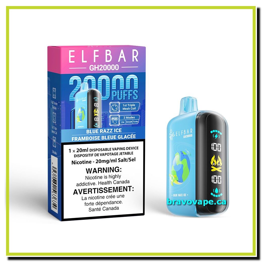 ELF BAR GH20K-BLUE RAZZ ICE (NP)