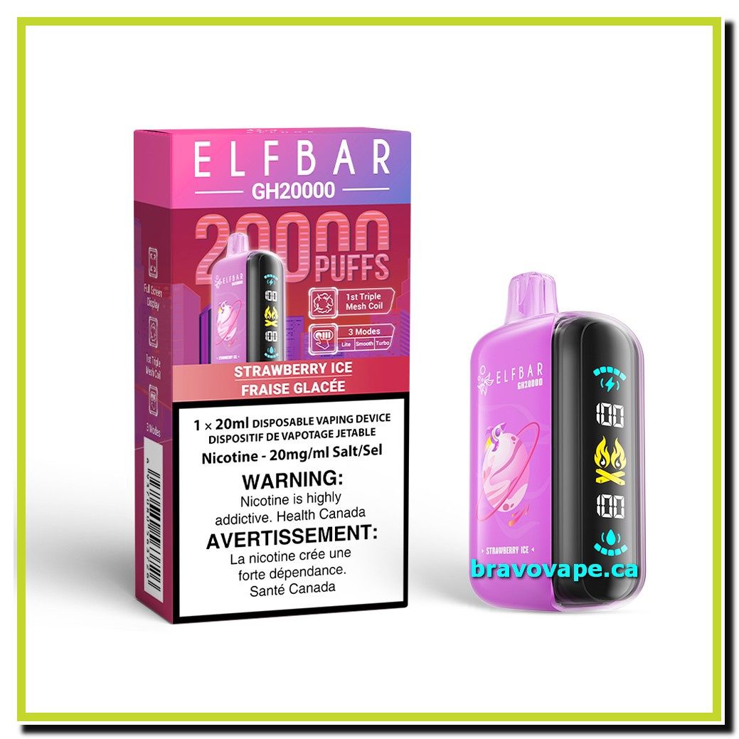 ELF BAR GH20K-STRAWBERRY ICE (NP)