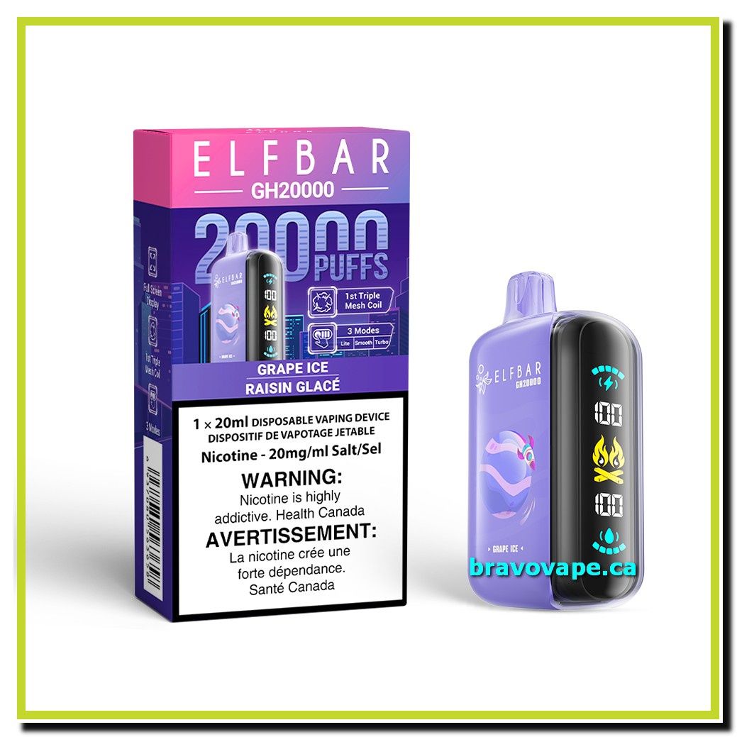 ELF BAR GH20K-GRAPE ICE (RG)