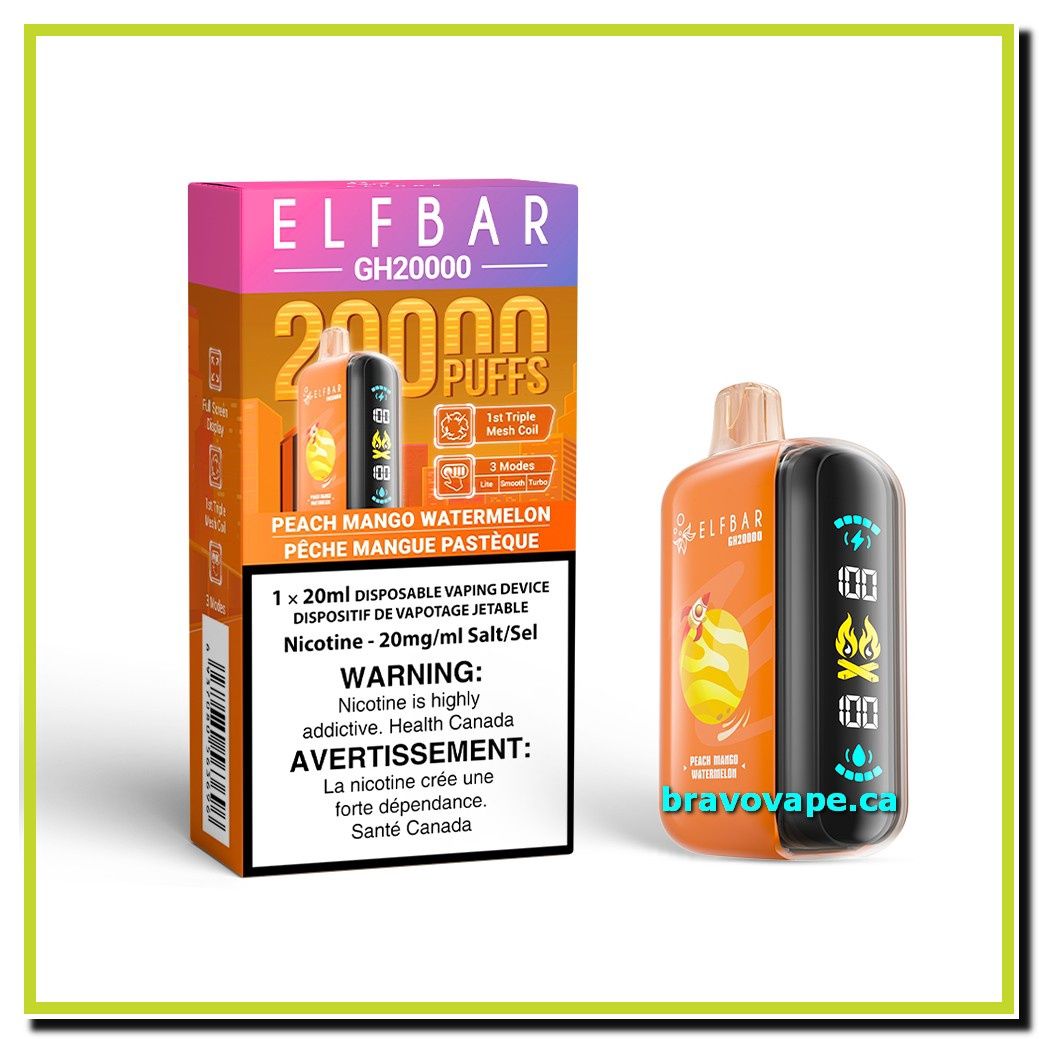 ELF BAR GH20K-PEACH MANGO WATERMELON (NP)
