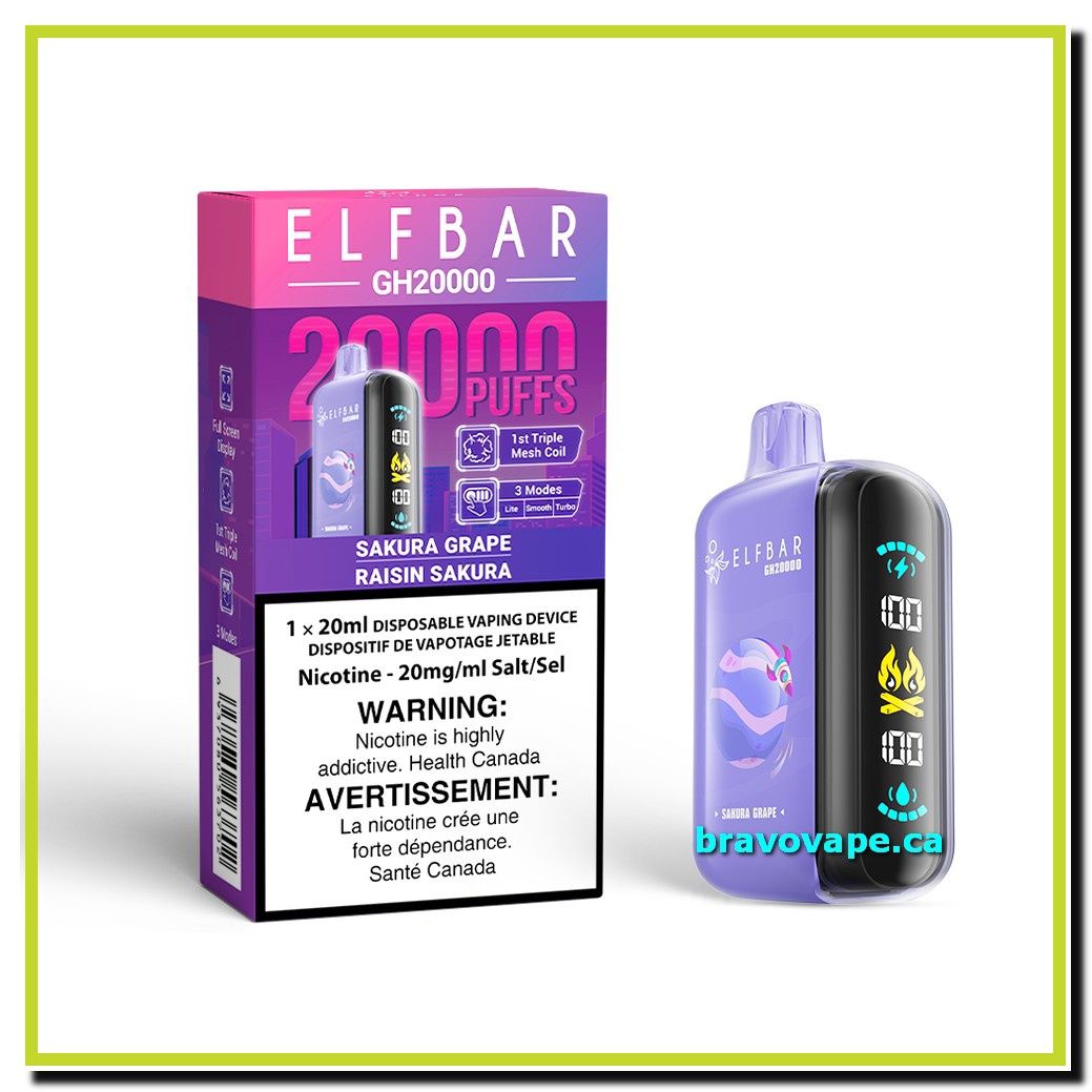ELF BAR GH20K-SAKURA GRAPE (NP)